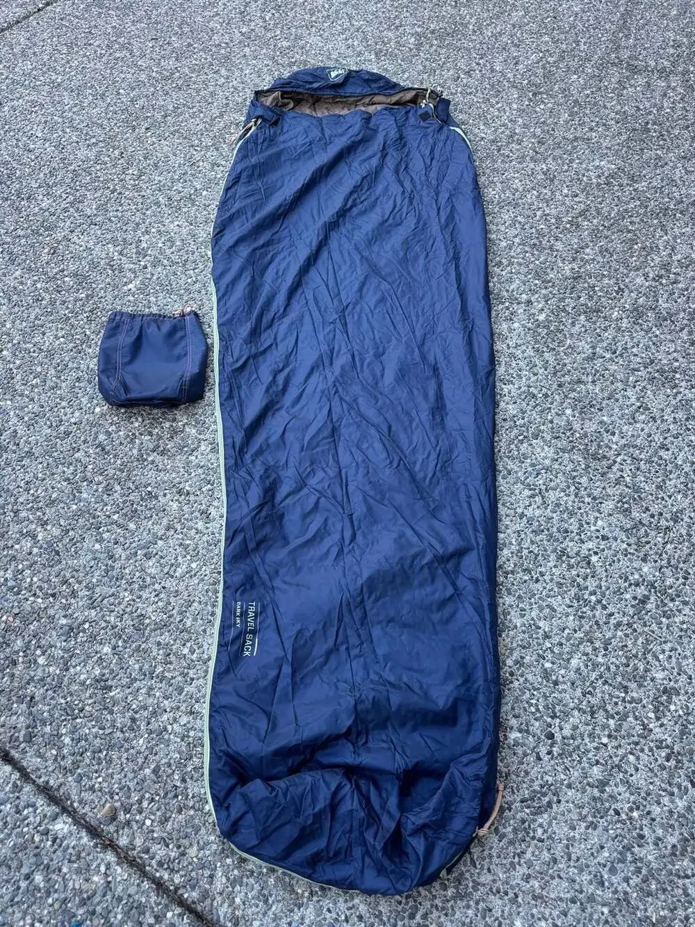REI Travel Sack Dark Sky Lightweight Sleeping Bag